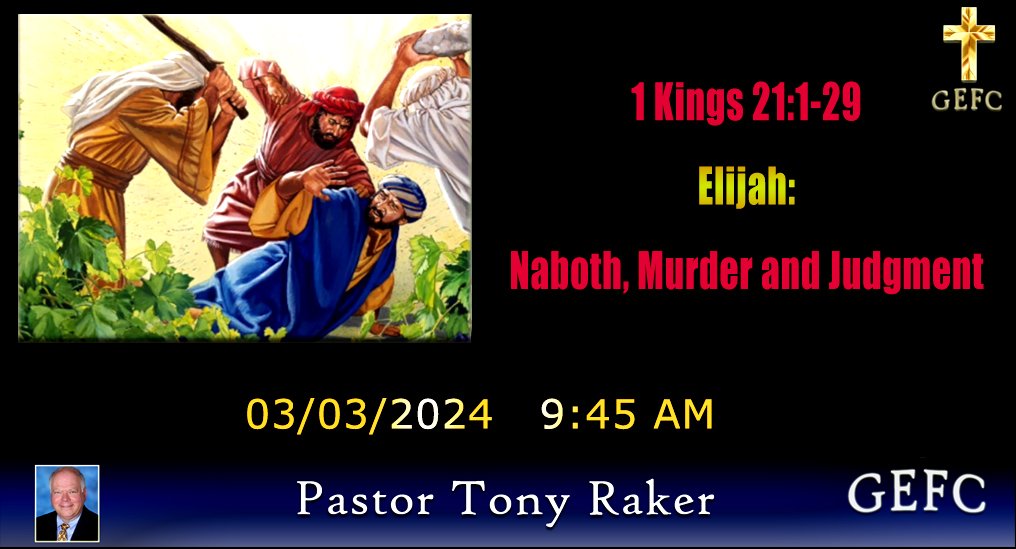 This image features an advertisement for a church service, including a depiction of a biblical scene, details of the event, and a photo of the pastor.